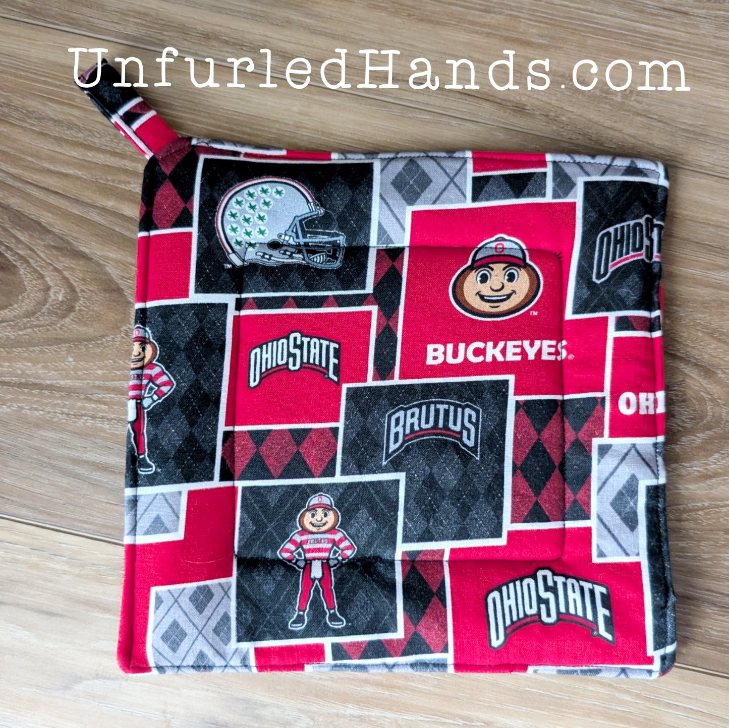 Sports - Custom Pot Holders - insulated cotton hot pads - Sports Fans