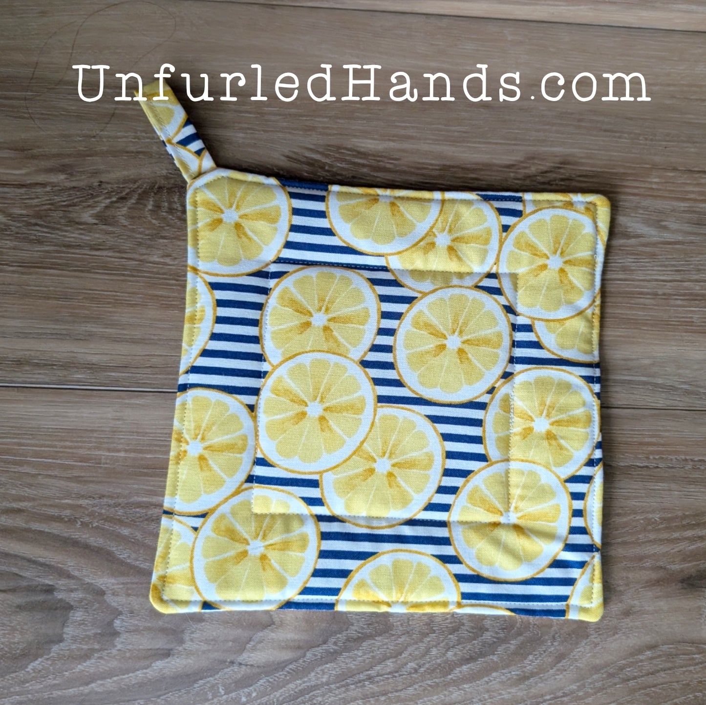 Fruit Collection - Custom Pot Holders - insulated cotton hot pads - Oranges - Lemons - Limes - Apples - Figs - Watermelons