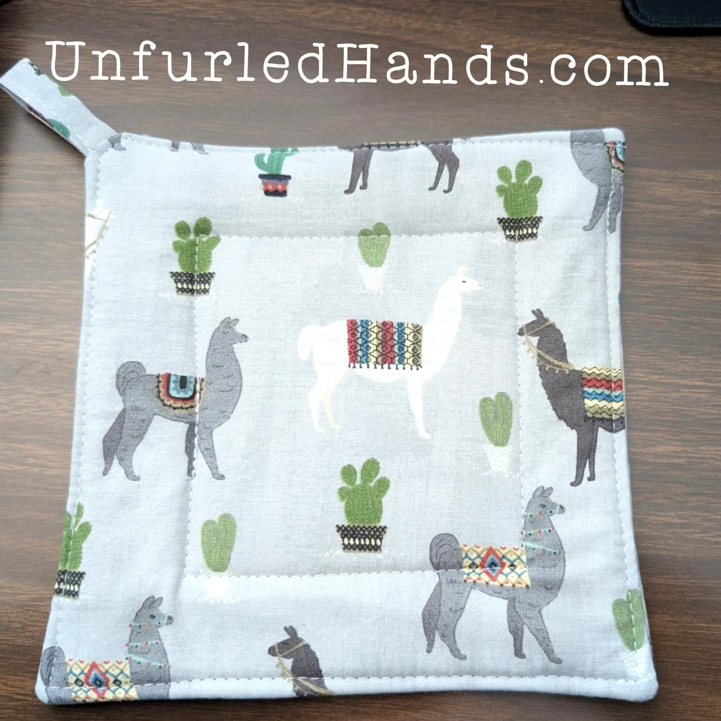 Animal Lovers - Custom Pot Holders - insulated cotton hot pads