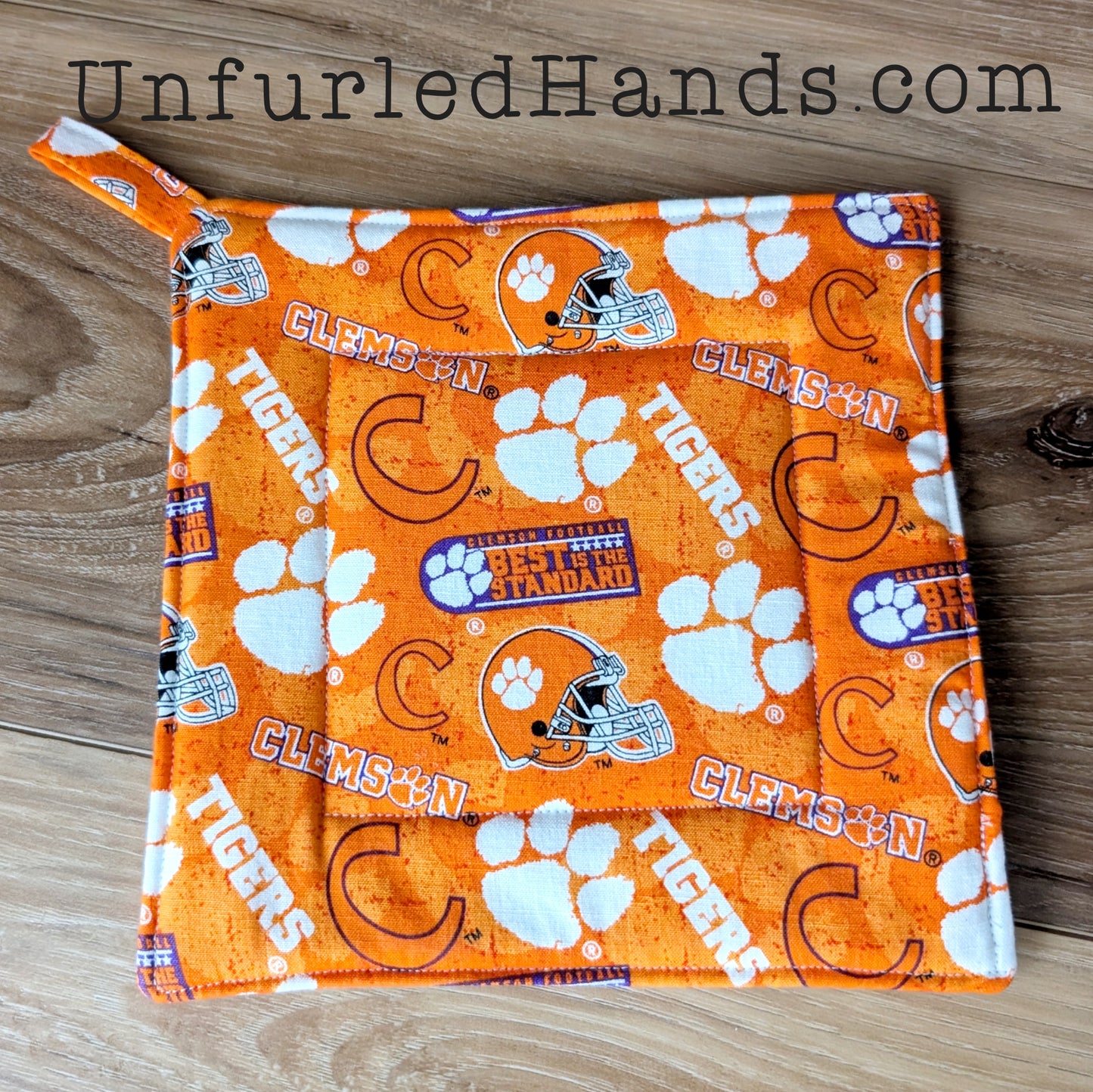 Sports - Custom Pot Holders - insulated cotton hot pads - Sports Fans