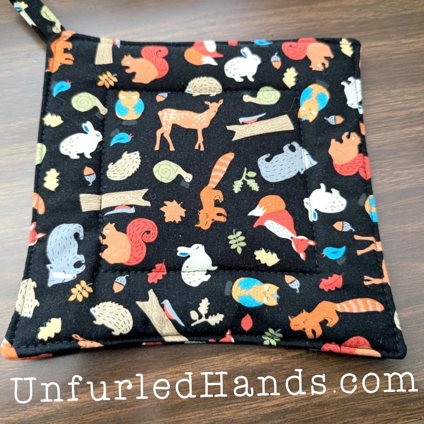 Animal Lovers - Custom Pot Holders - insulated cotton hot pads