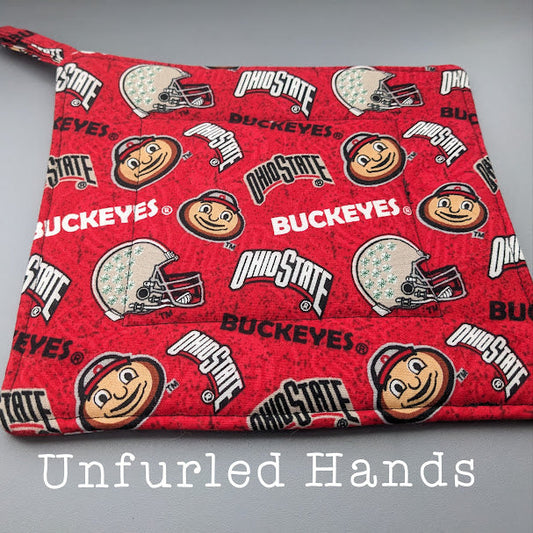 Sports Team - Custom Pot Holders - insulated cotton hot pads