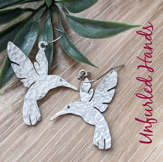 Hummingbird Dangle Earrings