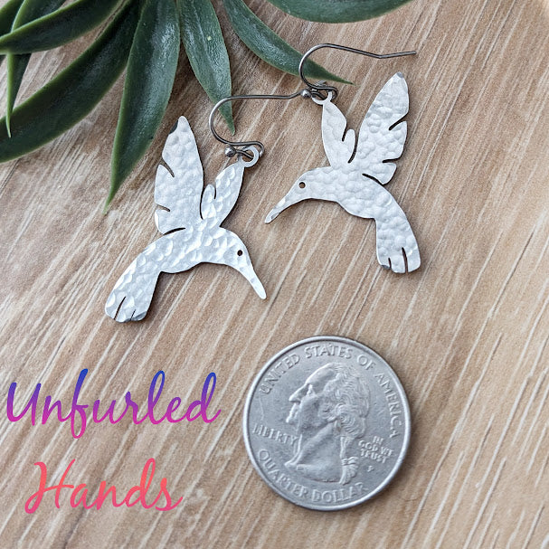 Hummingbird Dangle Earrings