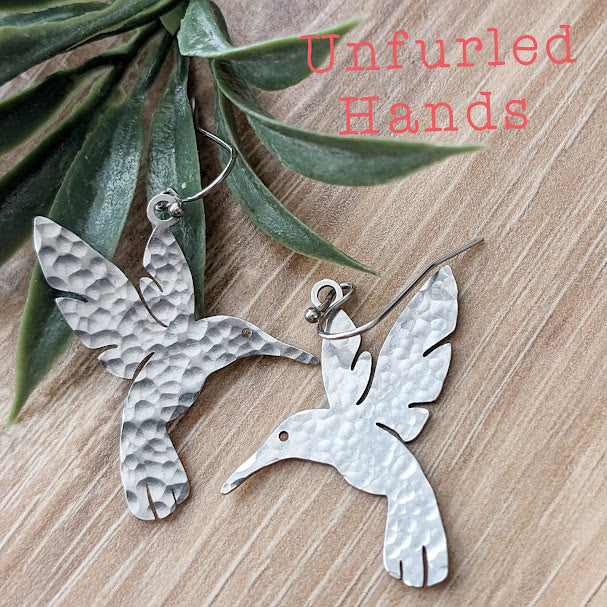 Hummingbird Dangle Earrings