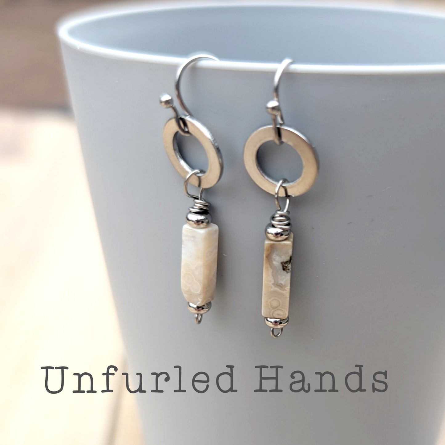 Ocean Jasper Earrings - Limited Edition
