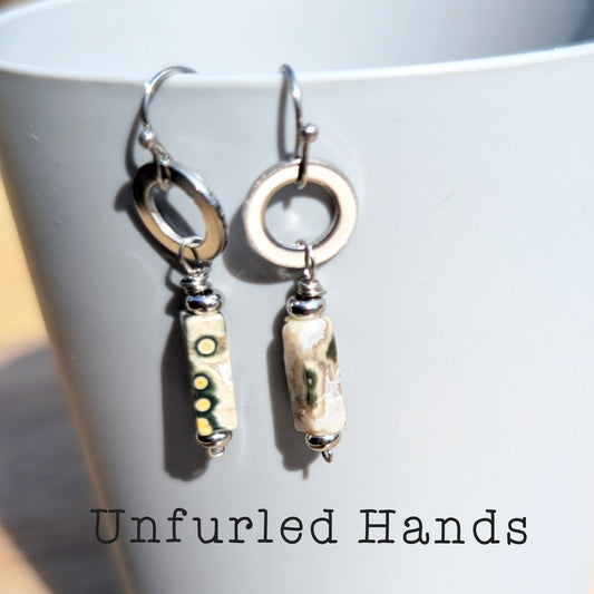 Ocean Jasper Earrings - Limited Edition