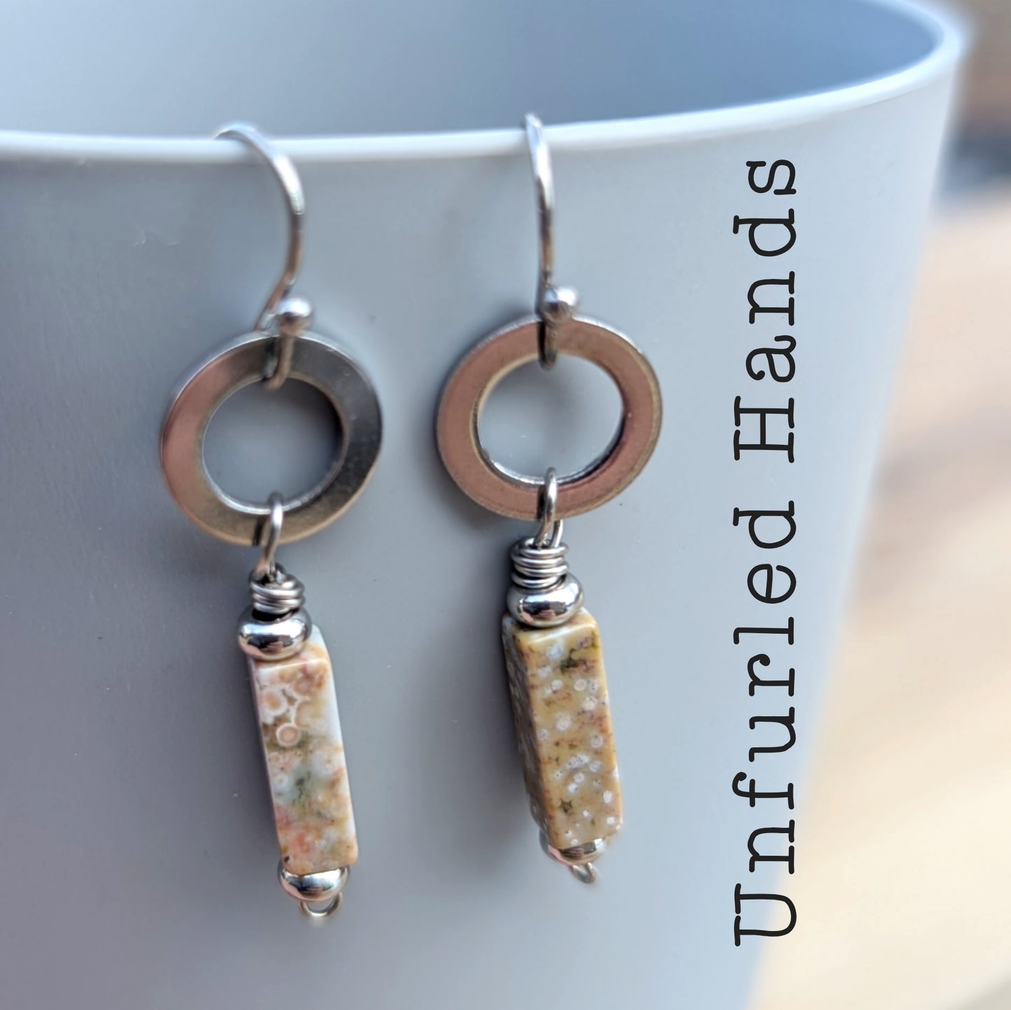 Ocean Jasper Earrings - Limited Edition