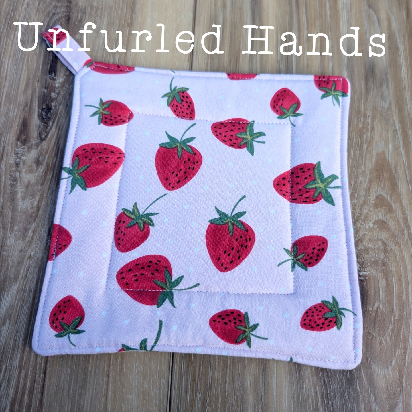 Fruit Collection - Custom Pot Holders - insulated cotton hot pads - Oranges - Lemons - Limes - Apples - Figs - Watermelon - Strawberries - Cherries - Peaches