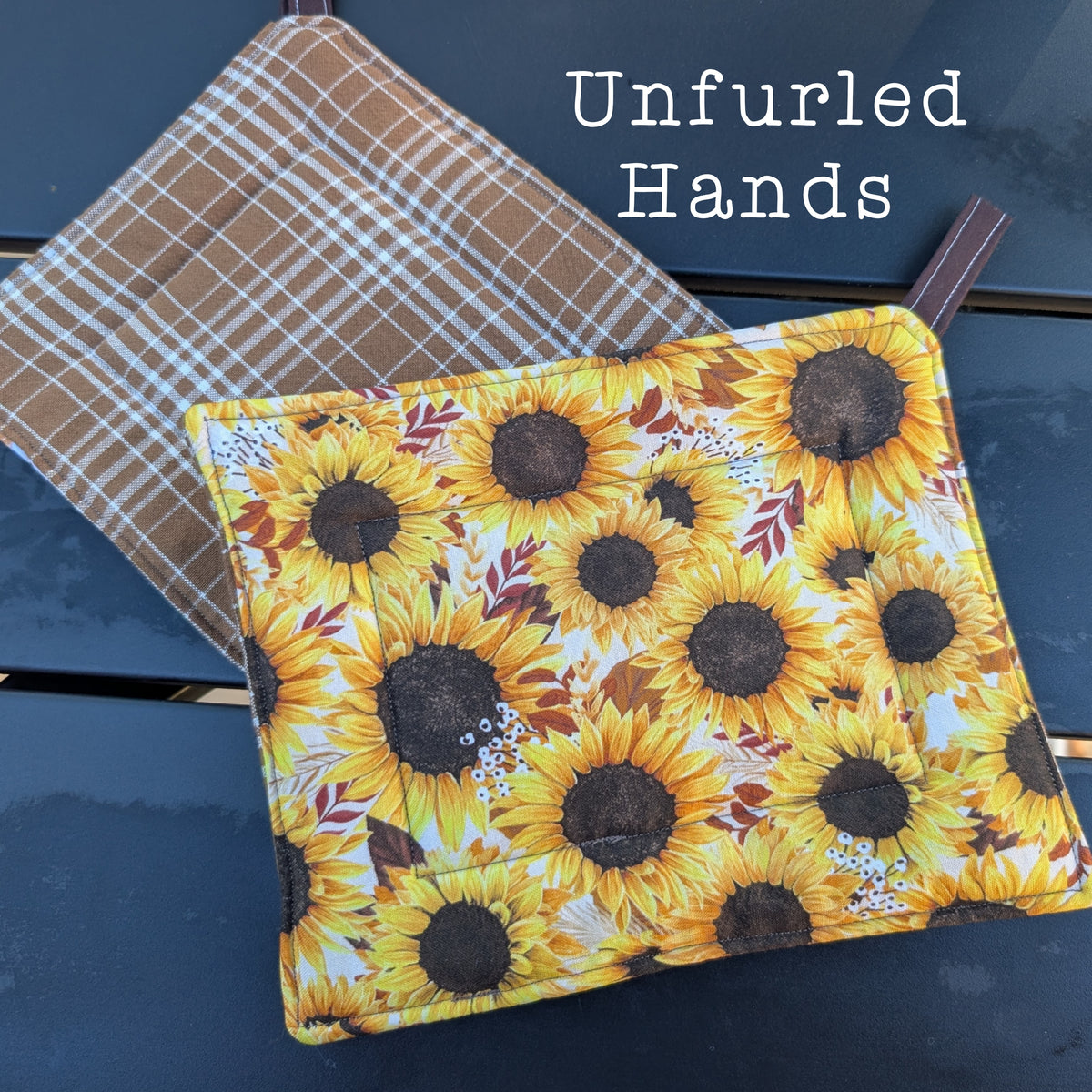 Reversible Fall Autumn Potholders
